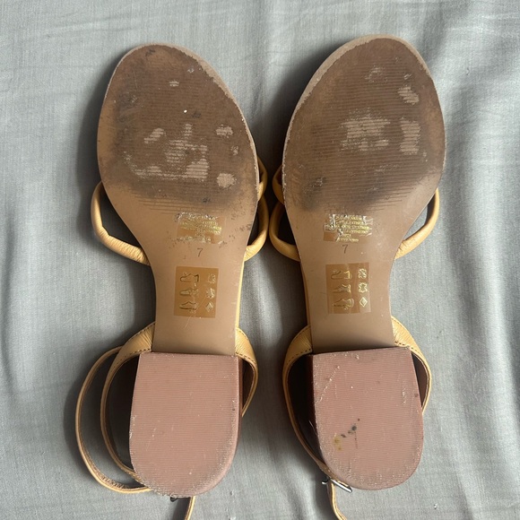 Madewell The Gena Ankle-Strap Sandal sz 7 NK039 - Picture 6 of 6